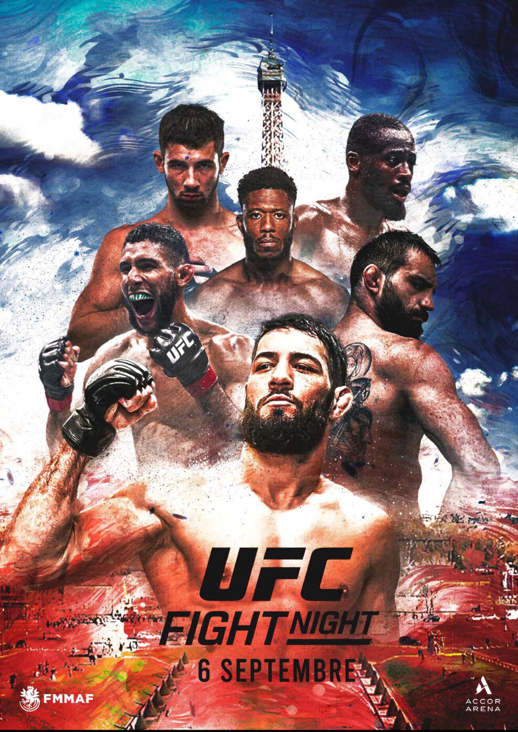 Direction artistique – “UFC Fight Night Paris”